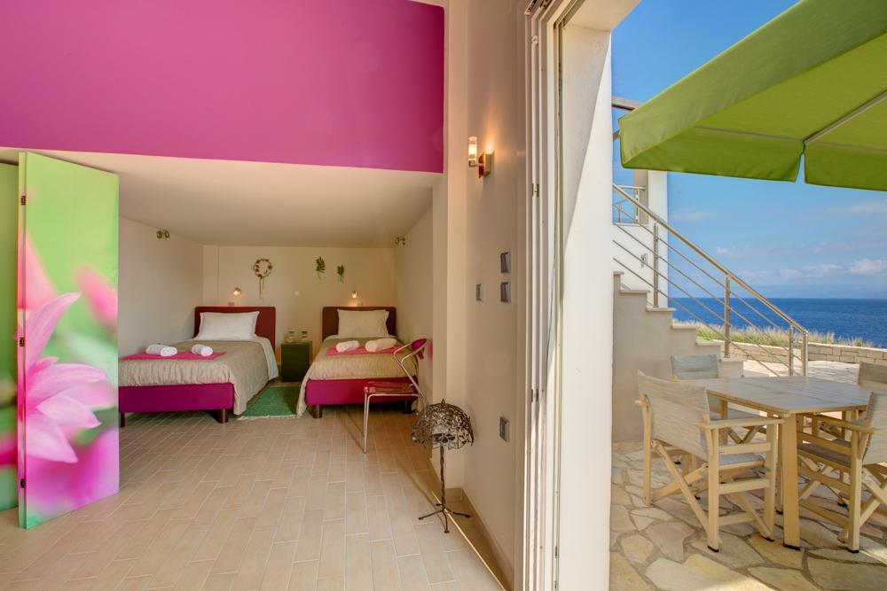 Villa Terra Del Nonno With Sea Views & Pool 盖奥斯 客房 照片
