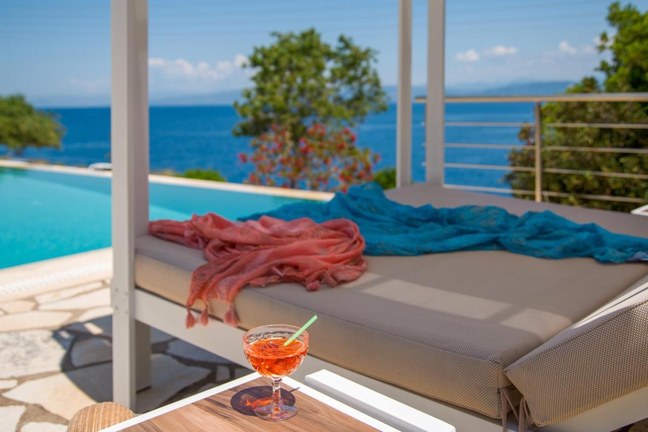 Villa Terra Del Nonno With Sea Views & Pool 盖奥斯 外观 照片