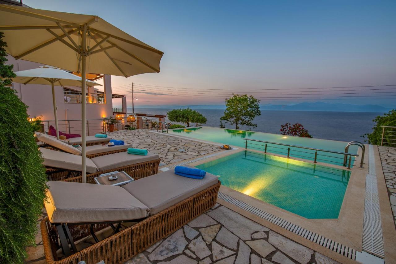 Villa Terra Del Nonno With Sea Views & Pool 盖奥斯 外观 照片