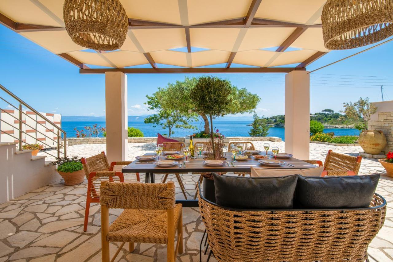 Villa Terra Del Nonno With Sea Views & Pool 盖奥斯 外观 照片