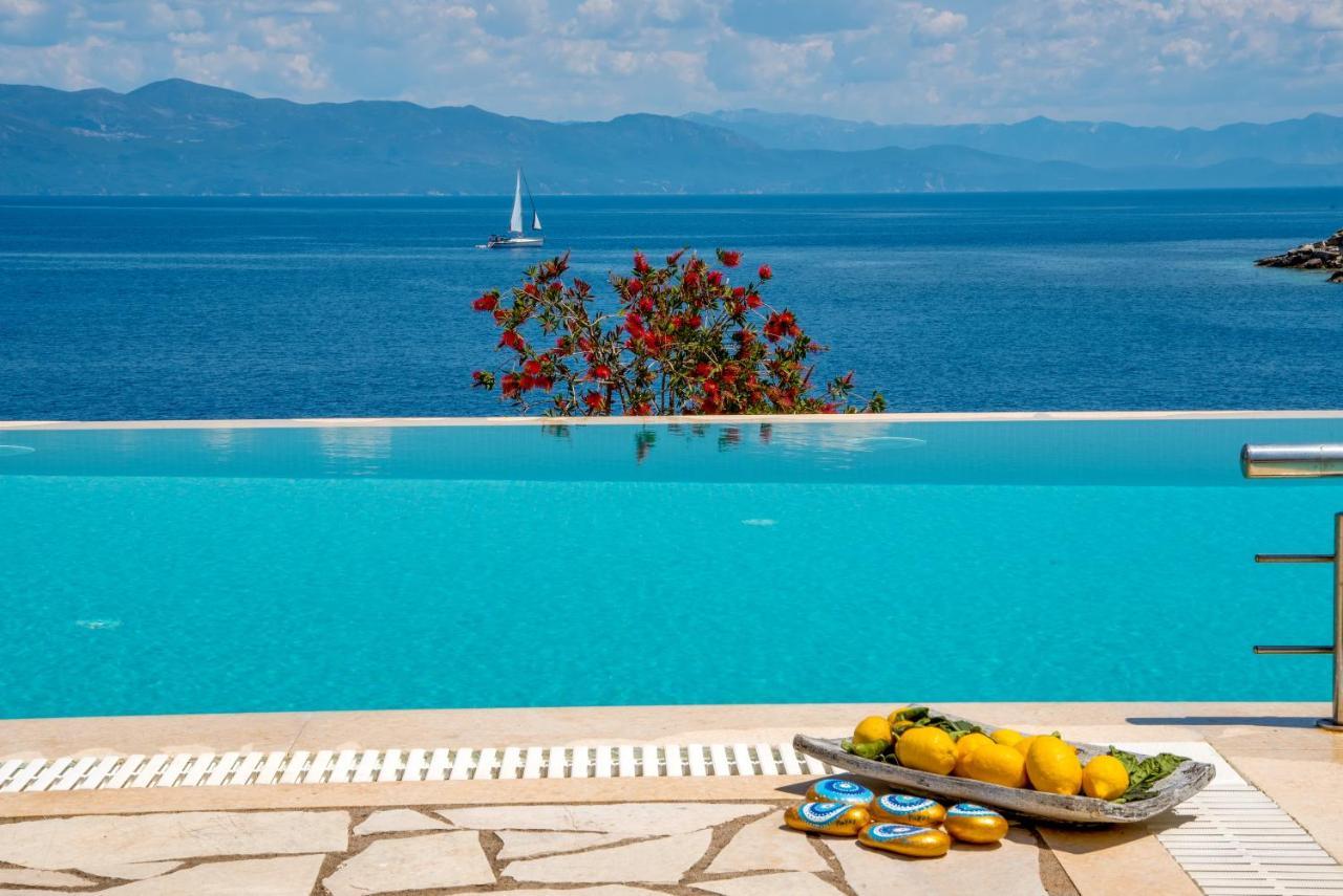 Villa Terra Del Nonno With Sea Views & Pool 盖奥斯 外观 照片